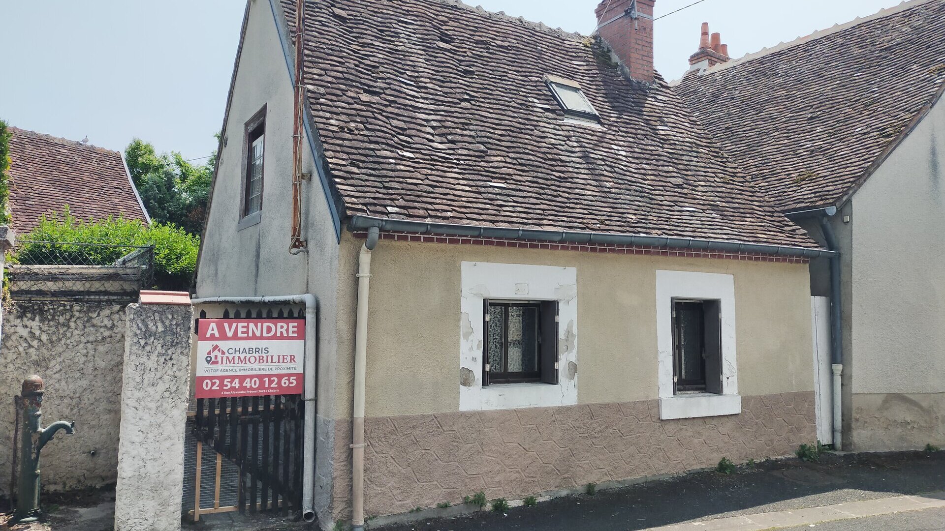 CHABRIS - MAISON A RESTAURER 41m² photo 1
